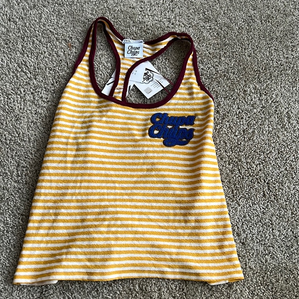Zara- graphic tank top